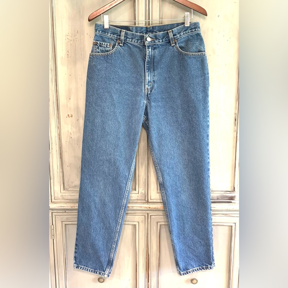 Levi’s 550 Vintage Relaxed Tapered Leg Jeans Sz 12 30x27.5